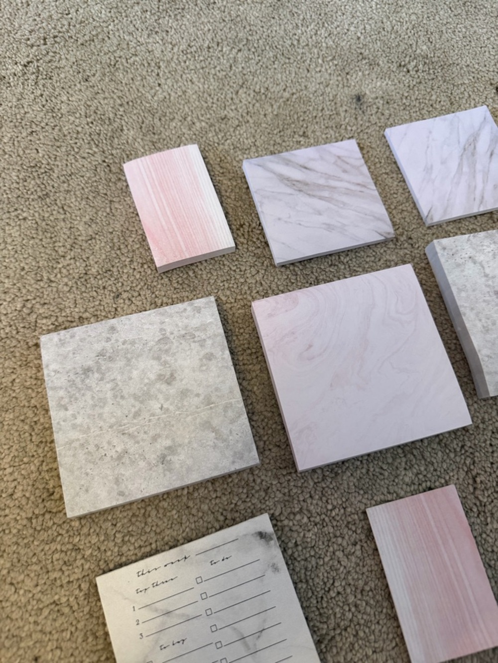 Marble Style Post It Bundle - Picture 5 of 6
